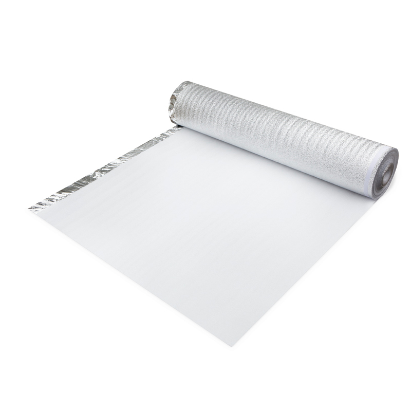 2 mm folie argintie EPE spumă barieră de umezeală rolă de acoperire pentru podea